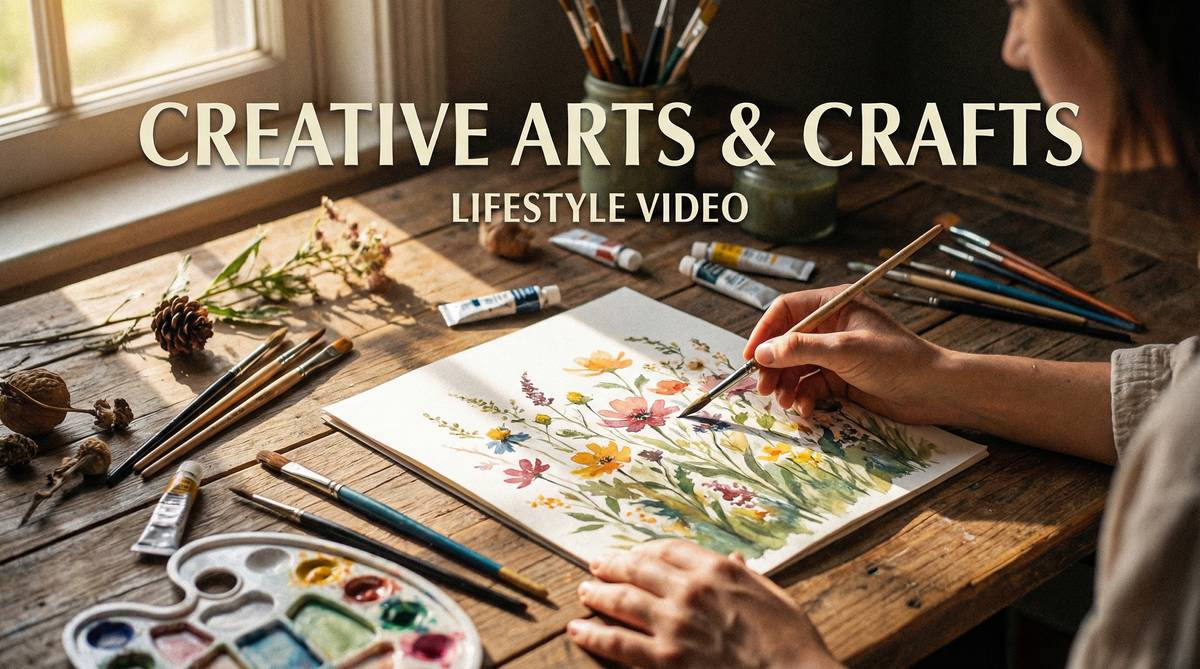 手工艺术视频